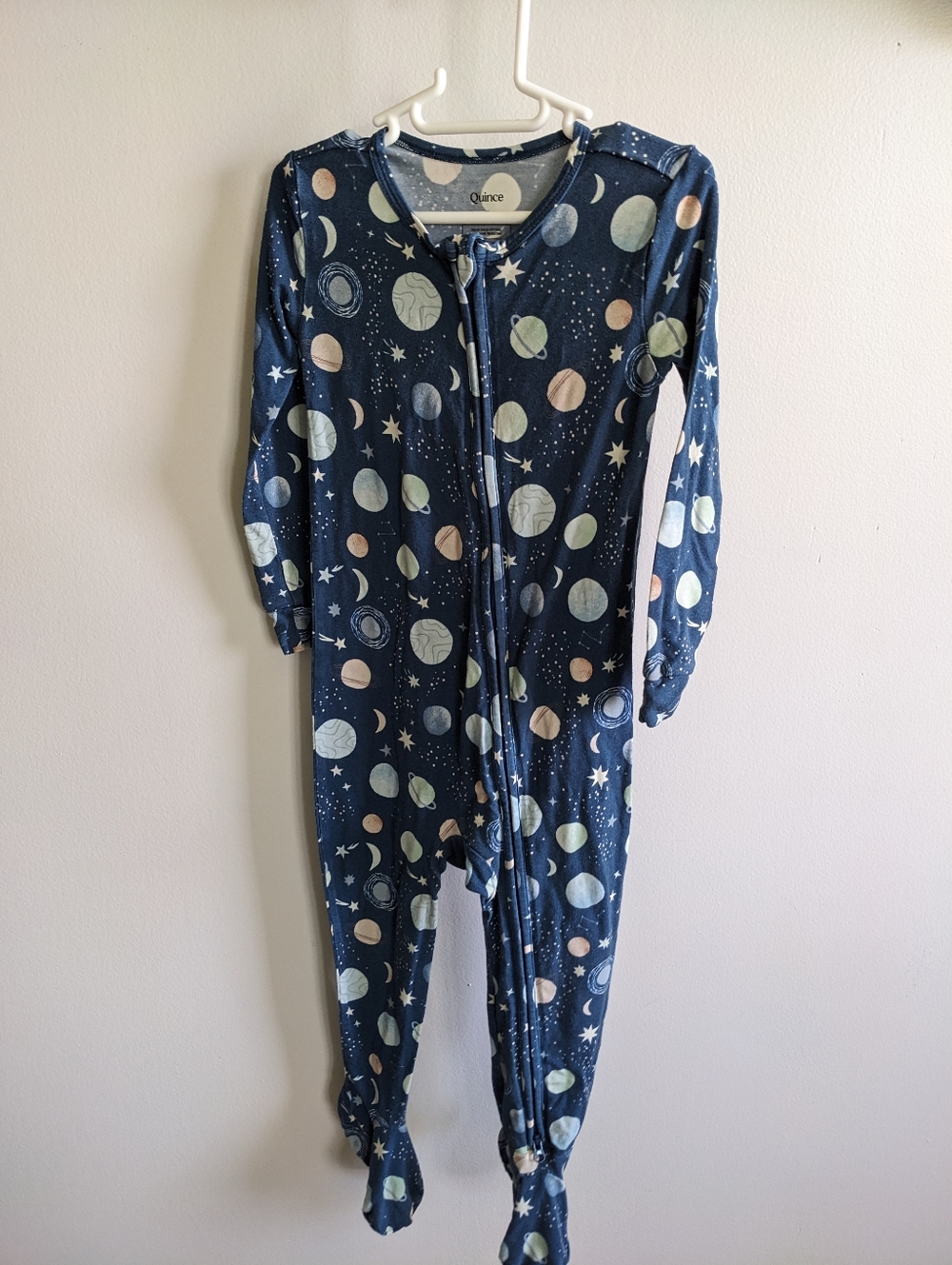 Quince Celestial Dreams bamboo zippy Size 2t Pajamas